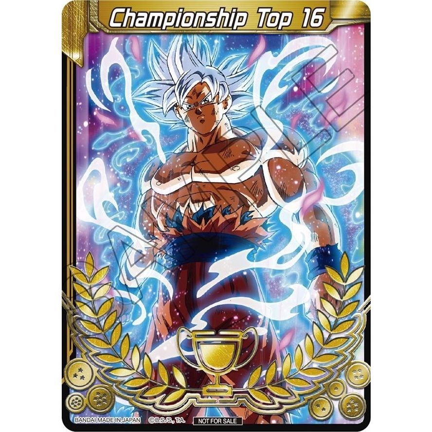 Image for Championship Final 2019 Merit Card (Top 16) (TPR) - Dragon Ball Super: Masters