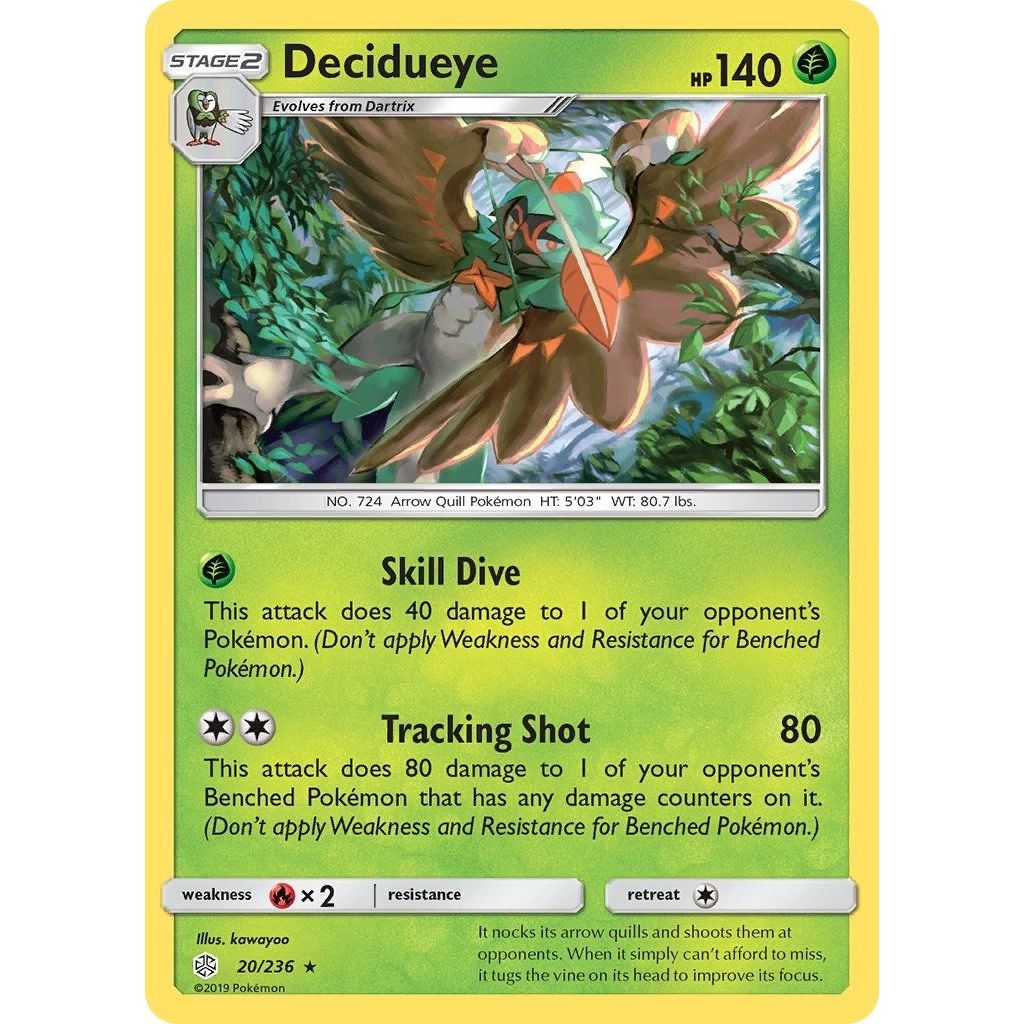 Image for Decidueye (20/236) (SM12) - Pokemon