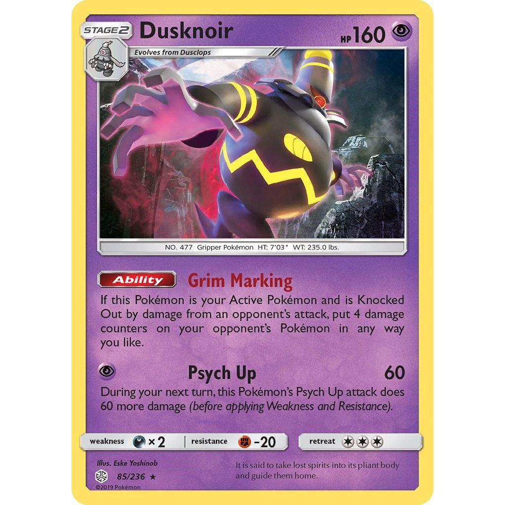 Image for Dusknoir (85/236) (SM12) - Pokemon