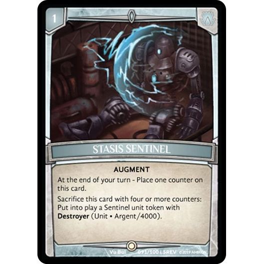Image for Stasis Sentinel (91/100 | 5REV) (REV) - Argent Saga TCG