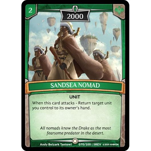 Image for Sandsea Nomad (70/100 | 5REV) (REV) - Argent Saga TCG