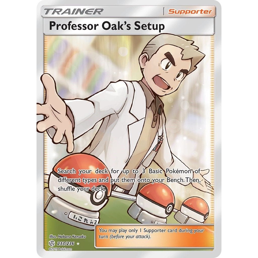 Image for Professor Oak's Setup (Full Art) (233/236) (SM12) - Pokemon