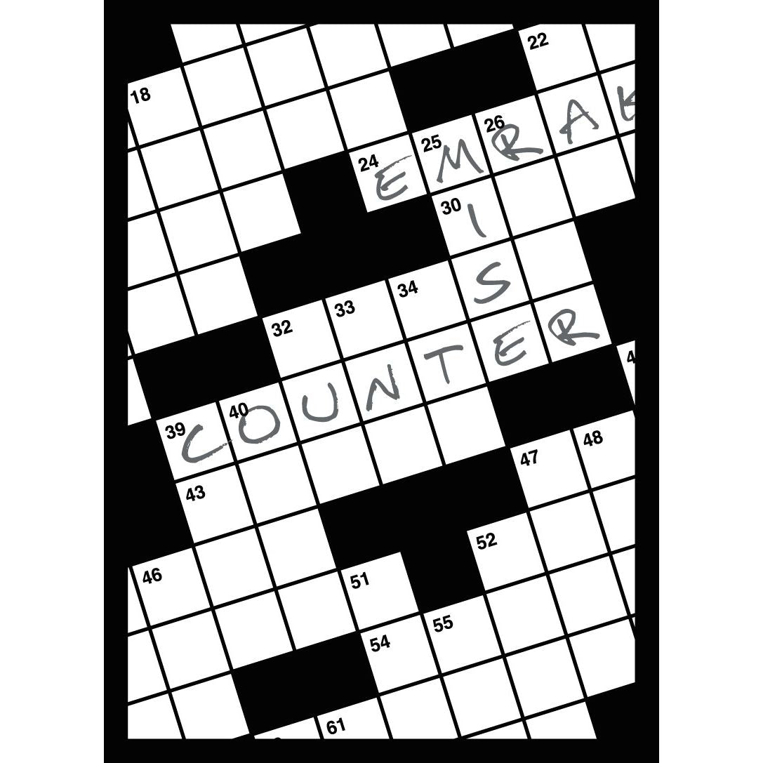 Image for Double Matte Art Sleeve - Crossword (50-Pack) - Card Sleeves