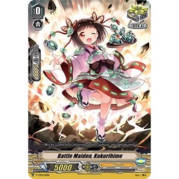 Image for Battle Maiden, Kukurihime (V-TD09/011EN) (V-TD09) - Cardfight Vanguard
