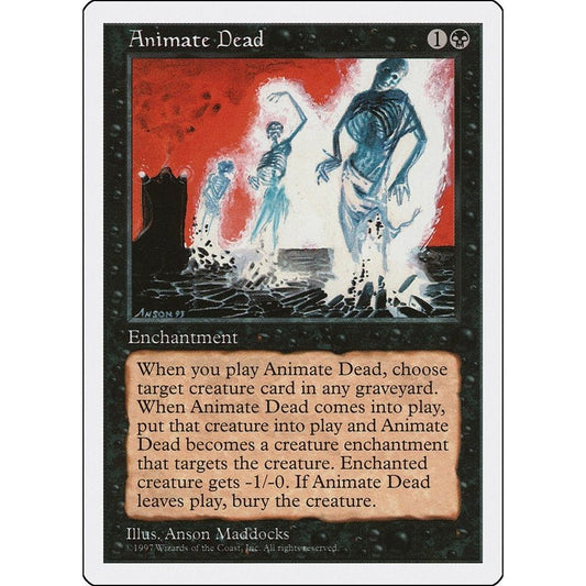 Image for Animate Dead (5ED) - Magic: The Gathering