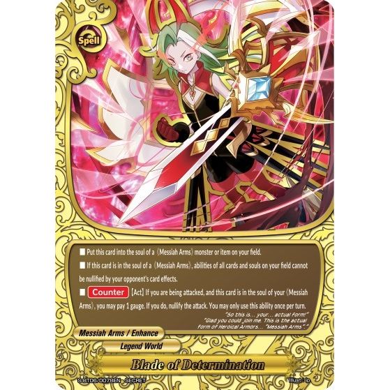 Image for Blade of Determination (S-BT06/0078EN) (S-BT06) - Future Card BuddyFight