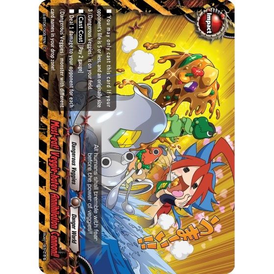 Image for Must-eat! Veggie-hater Annihilation? Cannon!! (S-BT06/0057EN) (S-BT06) - Future Card BuddyFight