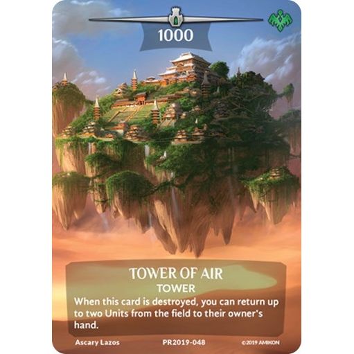 Image for Tower of Air (Serial Numbered) (PR2019-048) (PR) - Argent Saga TCG