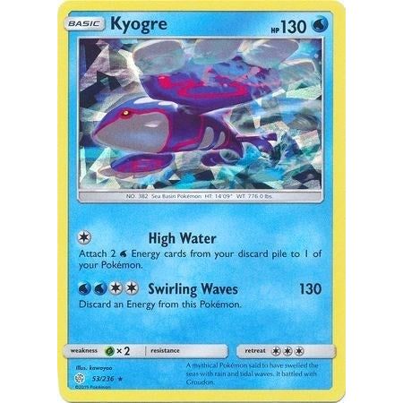 Image for Kyogre - 53/236 (Cracked Ice Holo) (053/236) (PR) - Pokemon