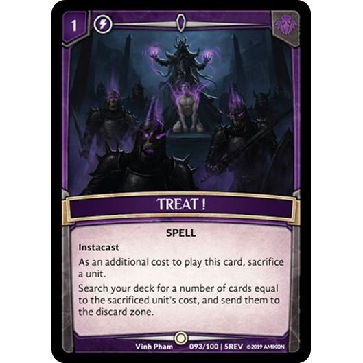 Image for Treat! (93/100 | 5REV) (REV) - Argent Saga TCG