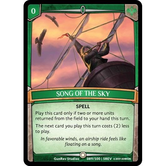 Image for Song of the Sky (89/100 | 5REV) (REV) - Argent Saga TCG