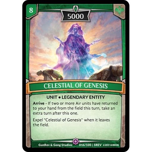 Image for Celestial of Genesis (16/100 | 5REV) (REV) - Argent Saga TCG