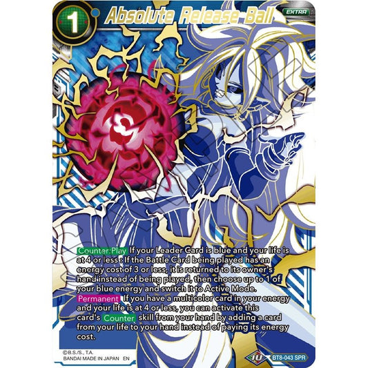 Image for Absolute Release Ball (SPR) (BT8-043) (DBS-B08) - Dragon Ball Super: Masters