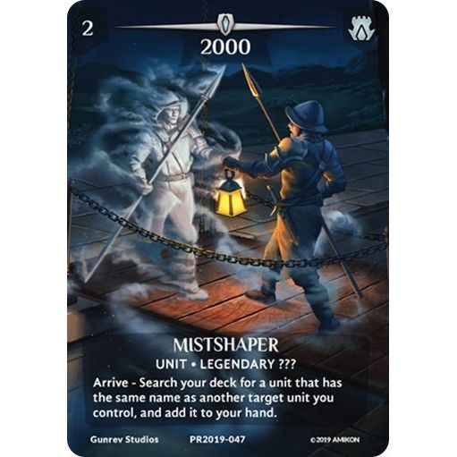 Image for Mistshaper (Serial Numbered) (PR2019-047) (PR) - Argent Saga TCG