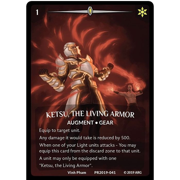 Image for Ketsu, the Living Armor (Full Art) (PR2019-041) (PR) - Argent Saga TCG