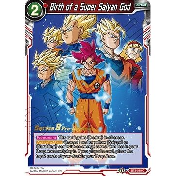 Image for Birth of a Super Saiyan God (BT8-019_PR) (DBS-B08PRE) - Dragon Ball Super: Masters