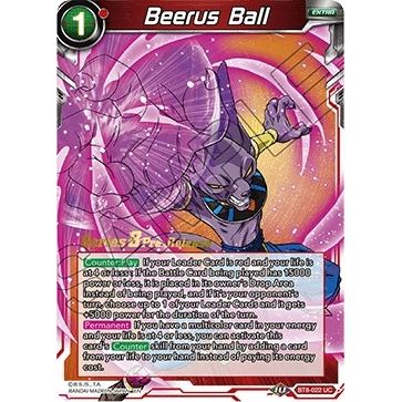 Image for Beerus Ball (BT8-022_PR) (DBS-B08PRE) - Dragon Ball Super: Masters
