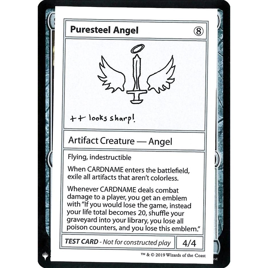 Image for Puresteel Angel (CMB1) - Magic: The Gathering