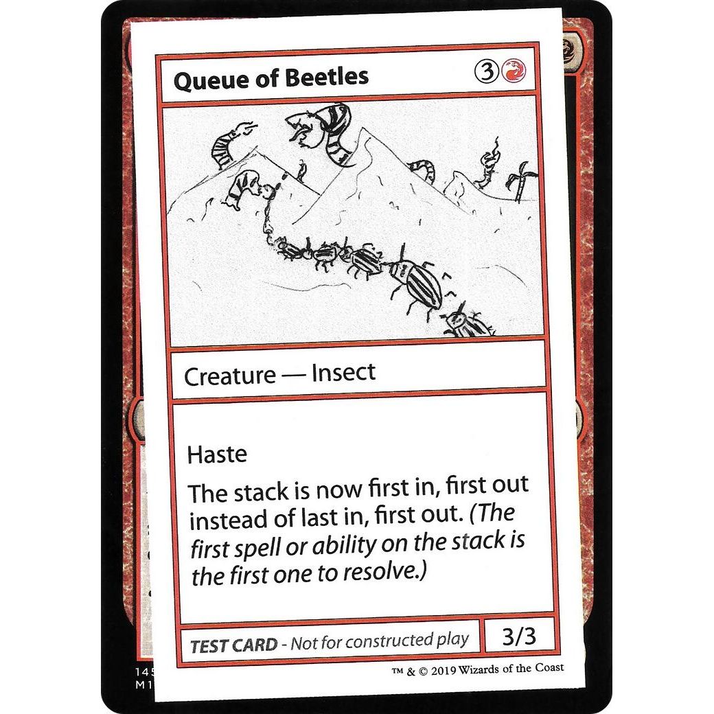 Image for Queue of Beetles (CMB1) - Magic: The Gathering