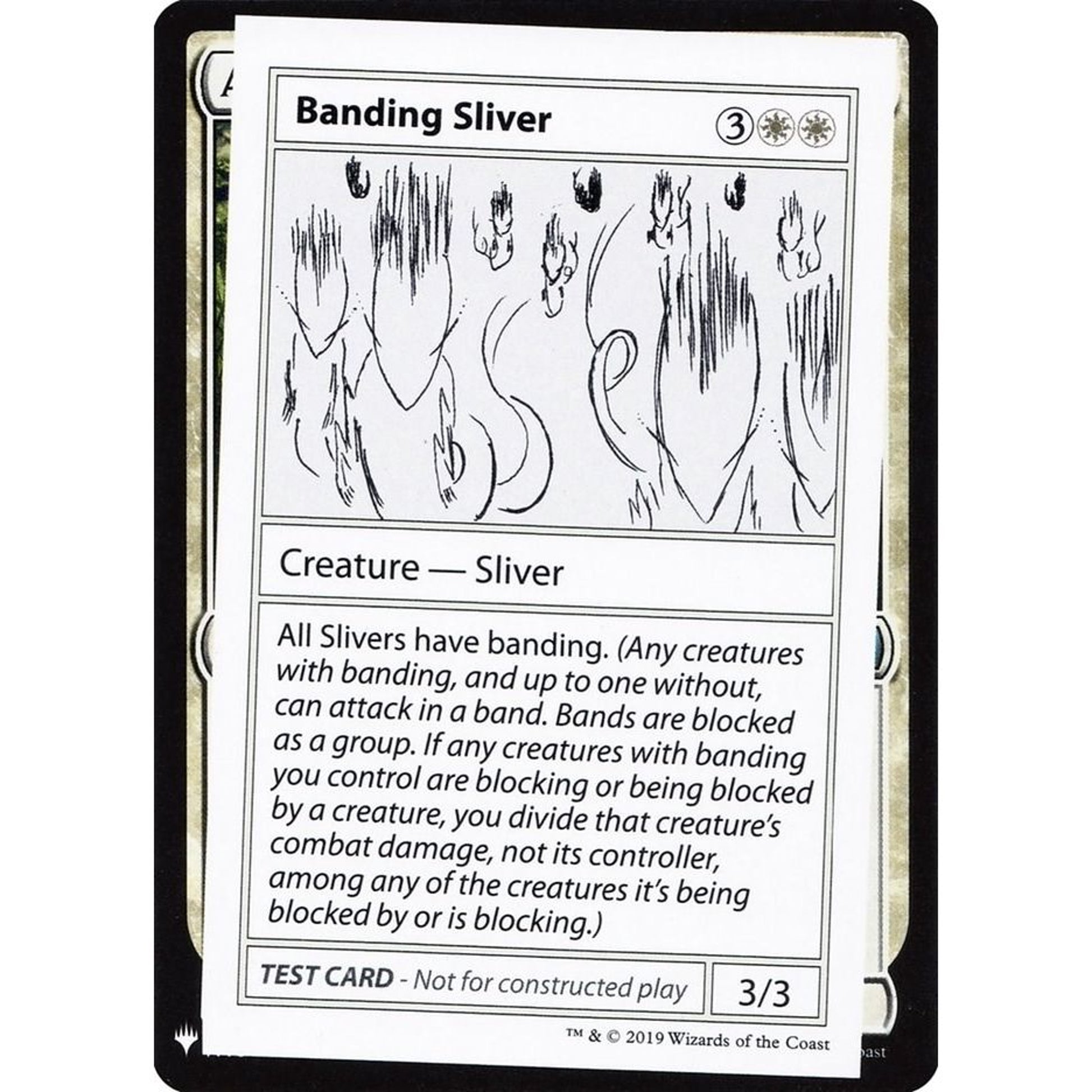 Image for Banding Sliver (CMB1) - Magic: The Gathering