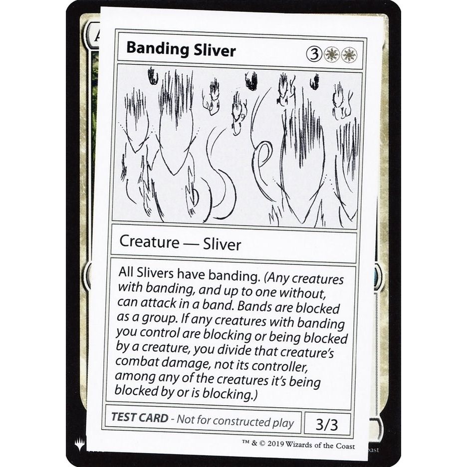 Image for Banding Sliver (CMB1) - Magic: The Gathering