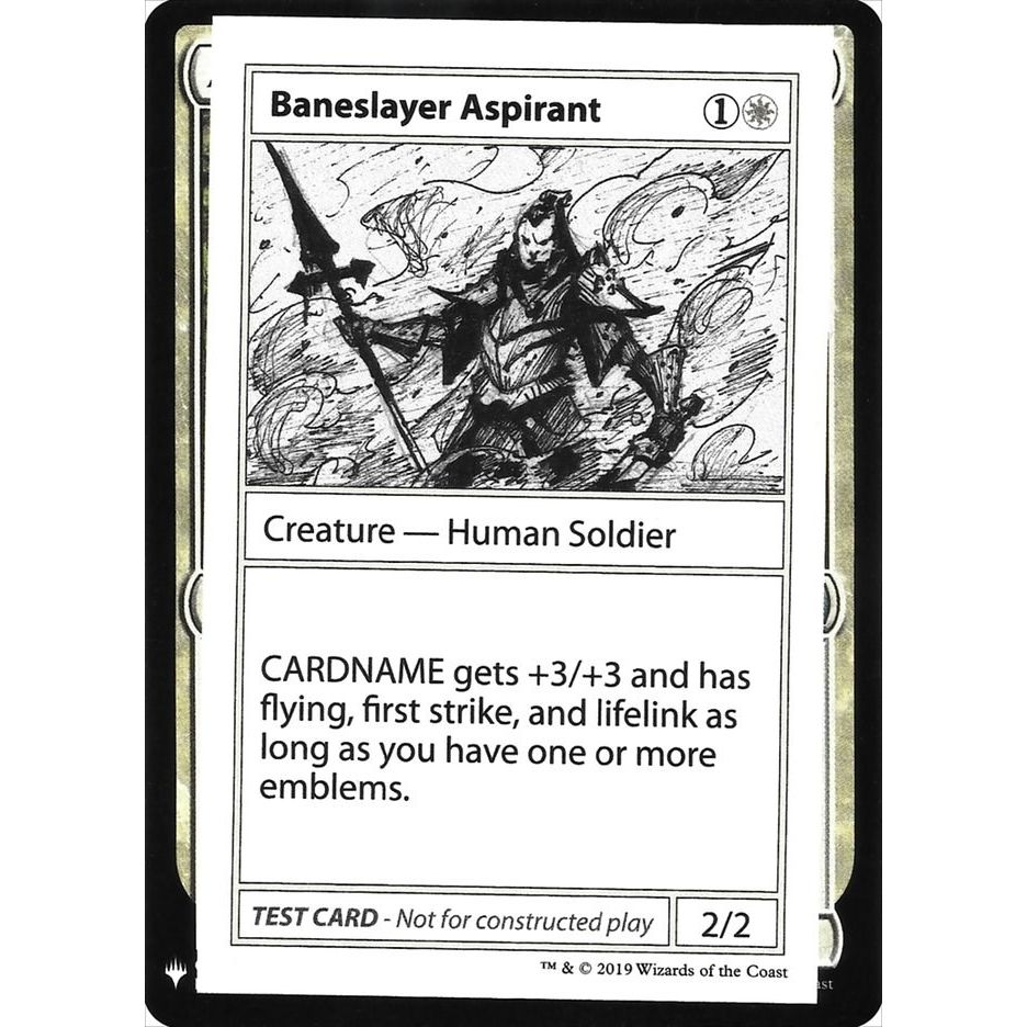 Image for Baneslayer Aspirant (CMB1) - Magic: The Gathering