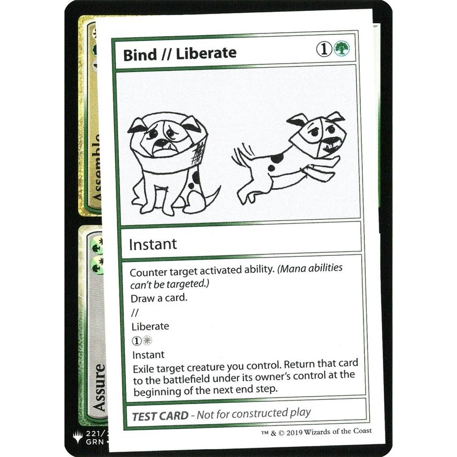 Image for Bind // Liberate (CMB1) - Magic: The Gathering