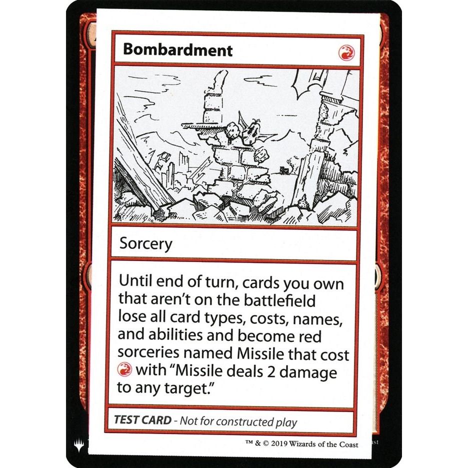 Image for Bombardment (CMB1) - Magic: The Gathering