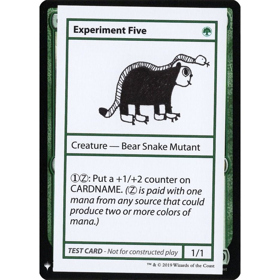 Image for Experiment Five (CMB1) - Magic: The Gathering