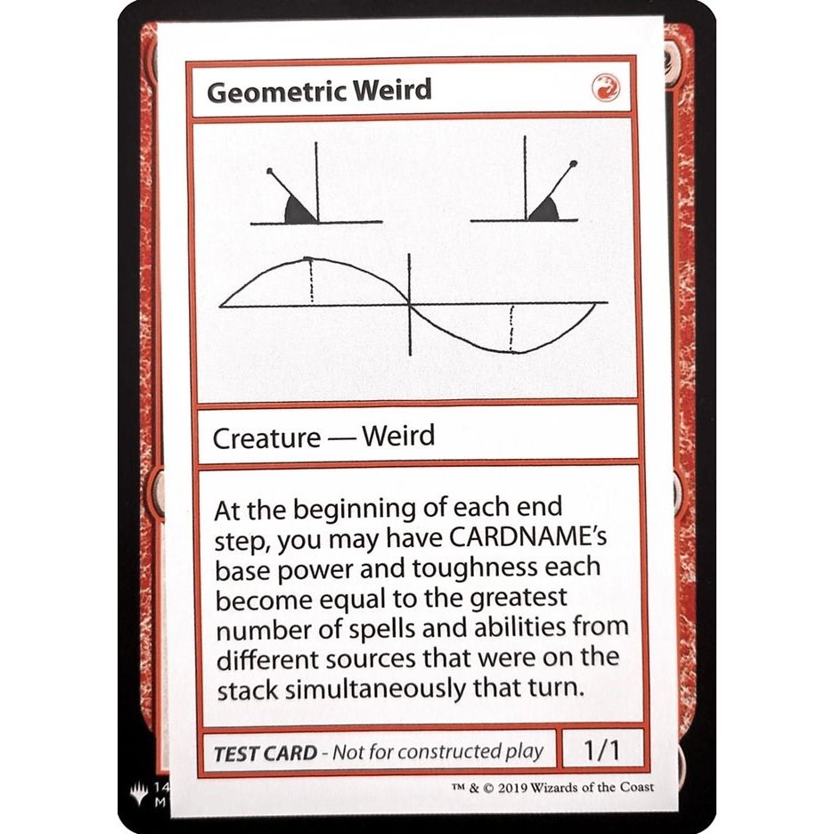 Image for Geometric Weird (CMB1) - Magic: The Gathering