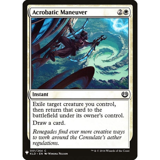 Image for Acrobatic Maneuver (1) (LIST) - Magic: The Gathering