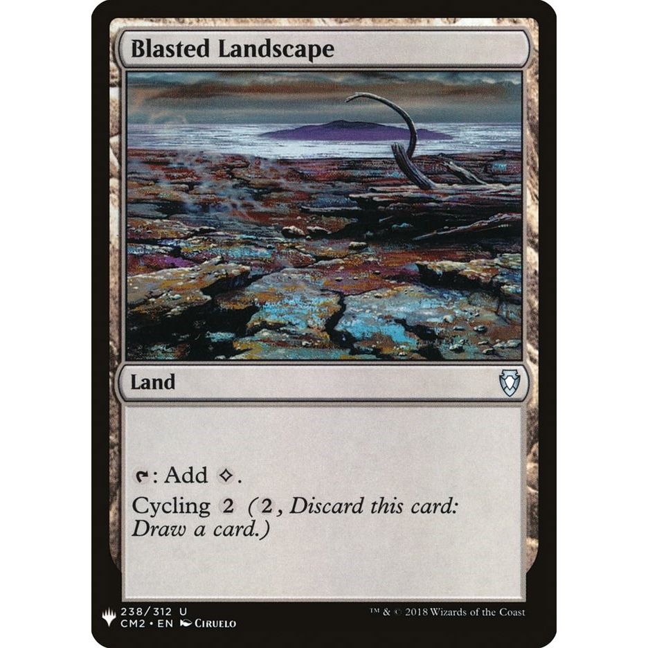 Image for Blasted Landscape (238) (LIST) - Magic: The Gathering