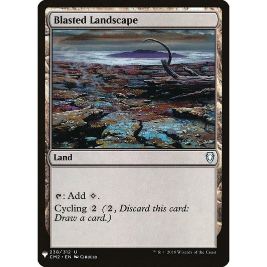 Image for Blasted Landscape (238) (LIST) - Magic: The Gathering