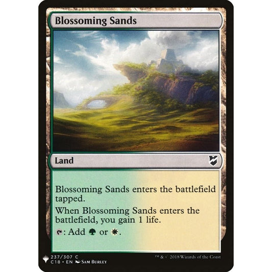 Image for Blossoming Sands (237) (LIST) - Magic: The Gathering