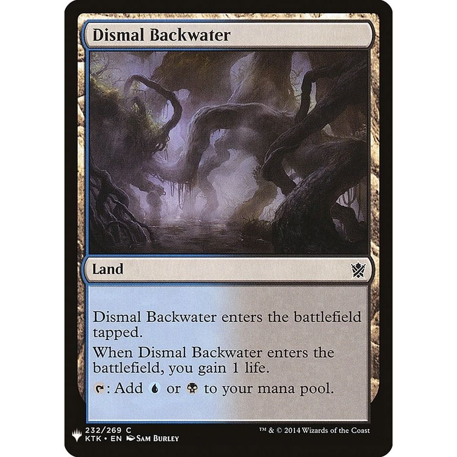 Image for Dismal Backwater (232) (LIST) - Magic: The Gathering