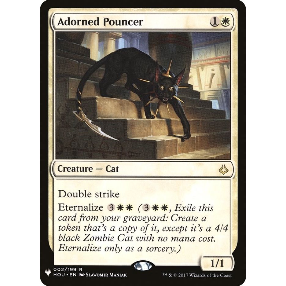 Image for Adorned Pouncer (2) (LIST) - Magic: The Gathering