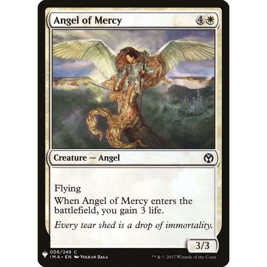 Image for Angel of Mercy (6) (LIST) - Magic: The Gathering