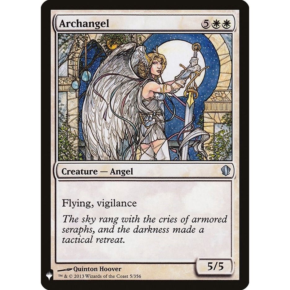 Image for Archangel (5) (LIST) - Magic: The Gathering
