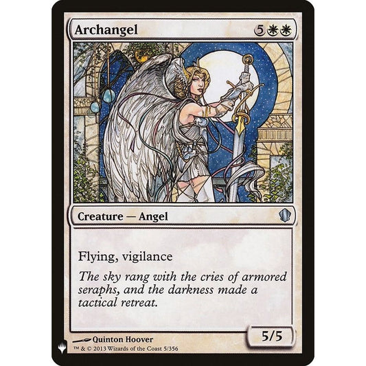 Image for Archangel (5) (LIST) - Magic: The Gathering