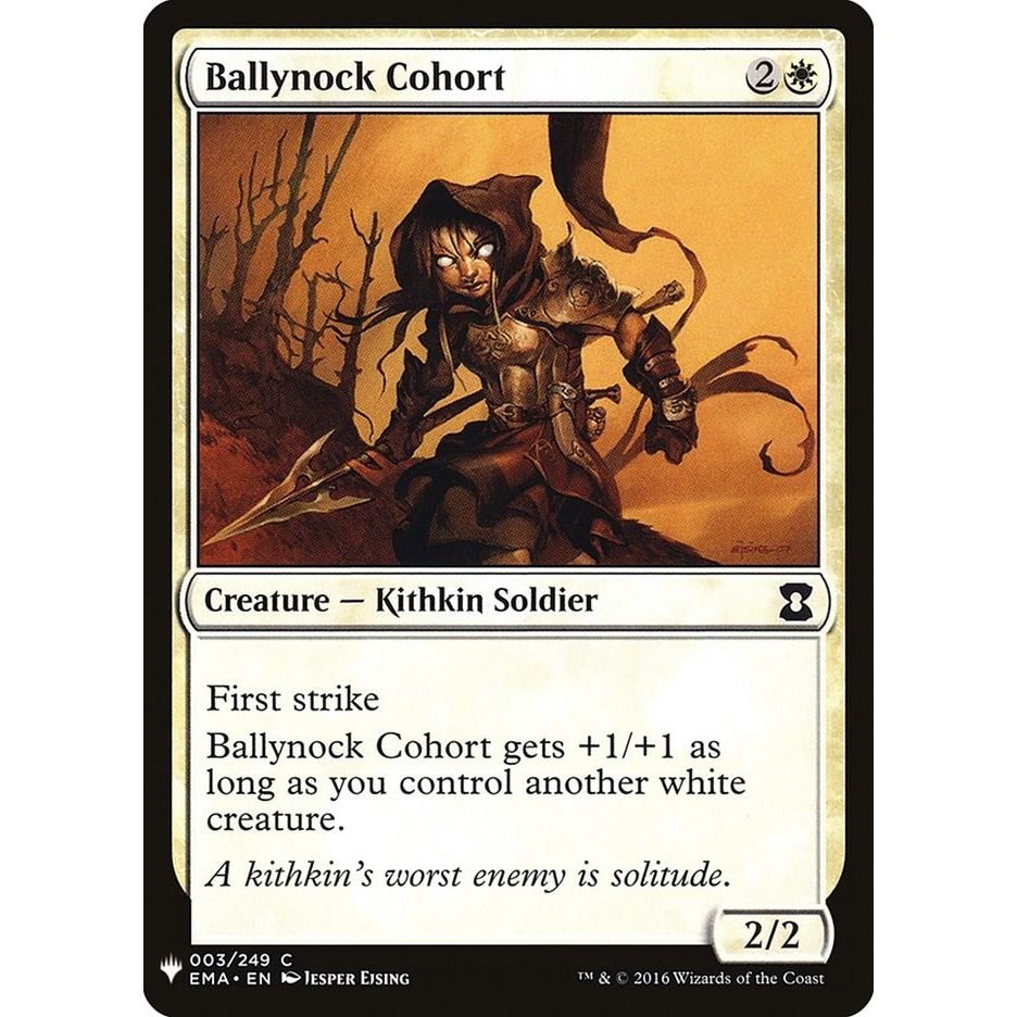 Image for Ballynock Cohort (3) (LIST) - Magic: The Gathering