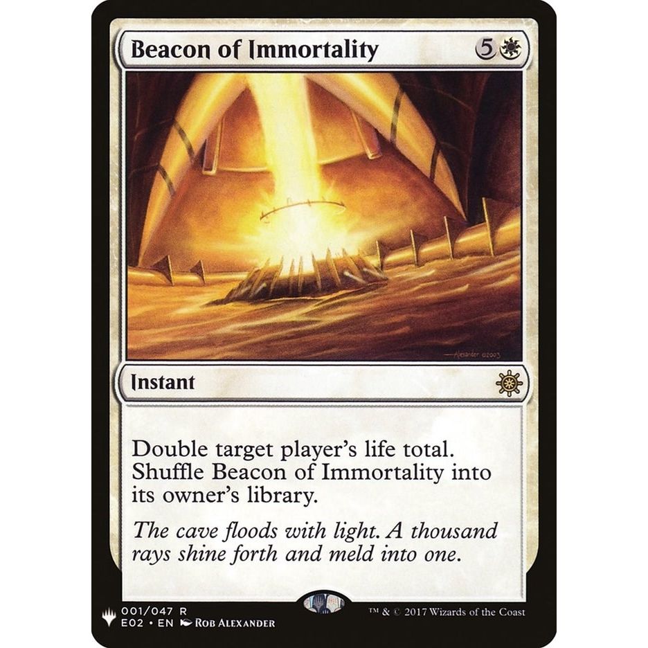 Image for Beacon of Immortality (1) (LIST) - Magic: The Gathering
