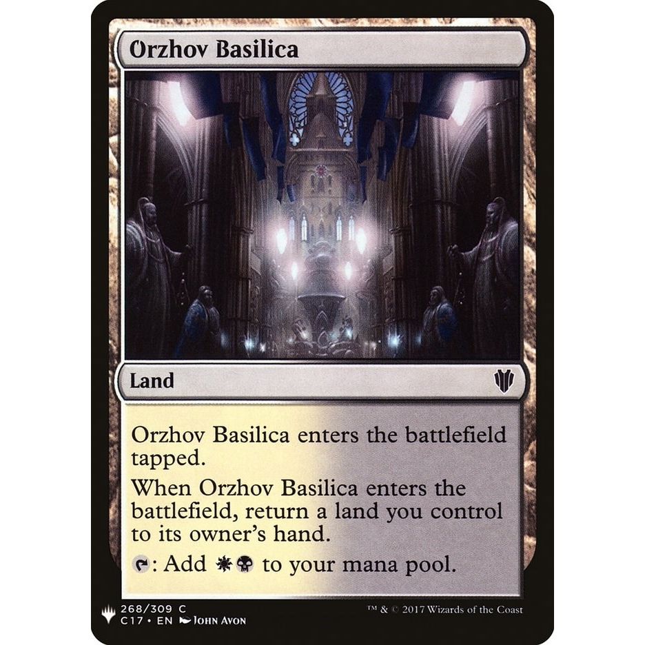 Image for Orzhov Basilica (268) (LIST) - Magic: The Gathering