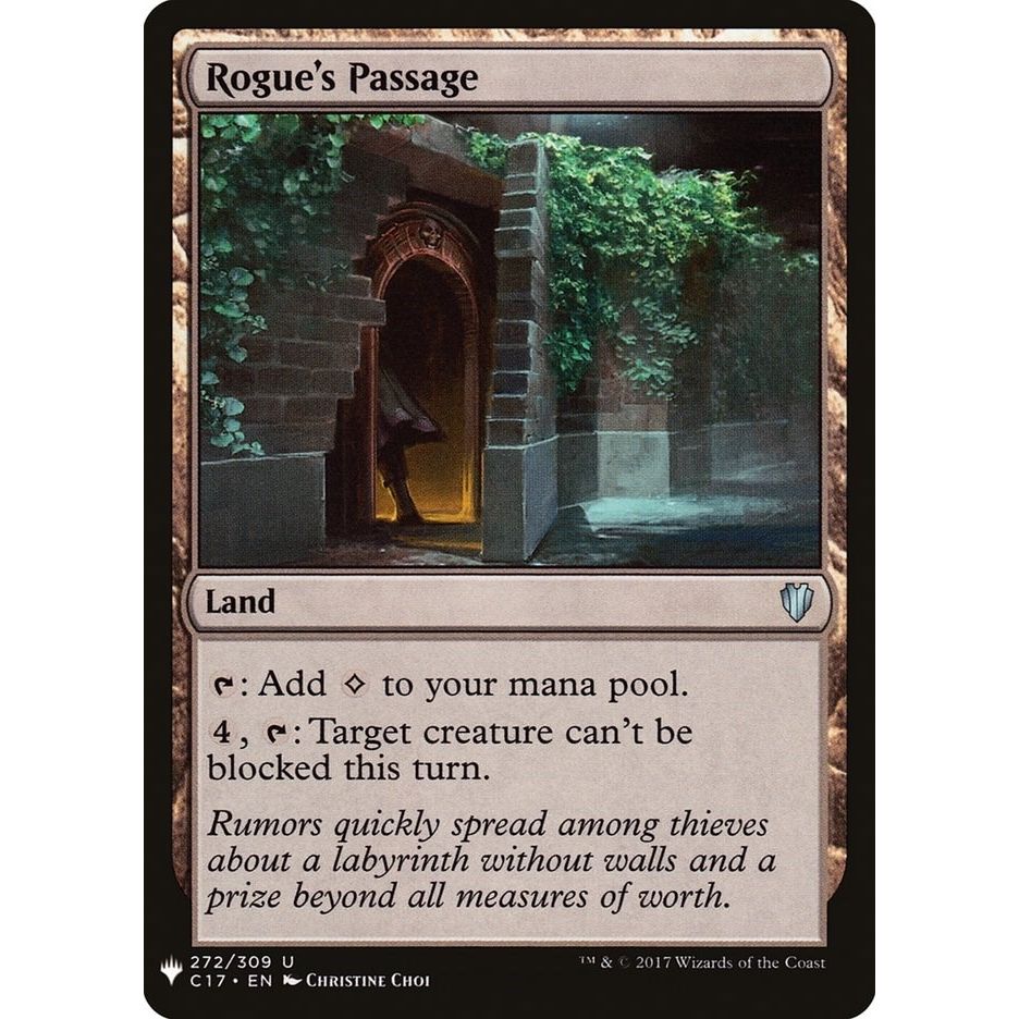 Image for Rogue's Passage (C17) (272) (LIST) - Magic: The Gathering