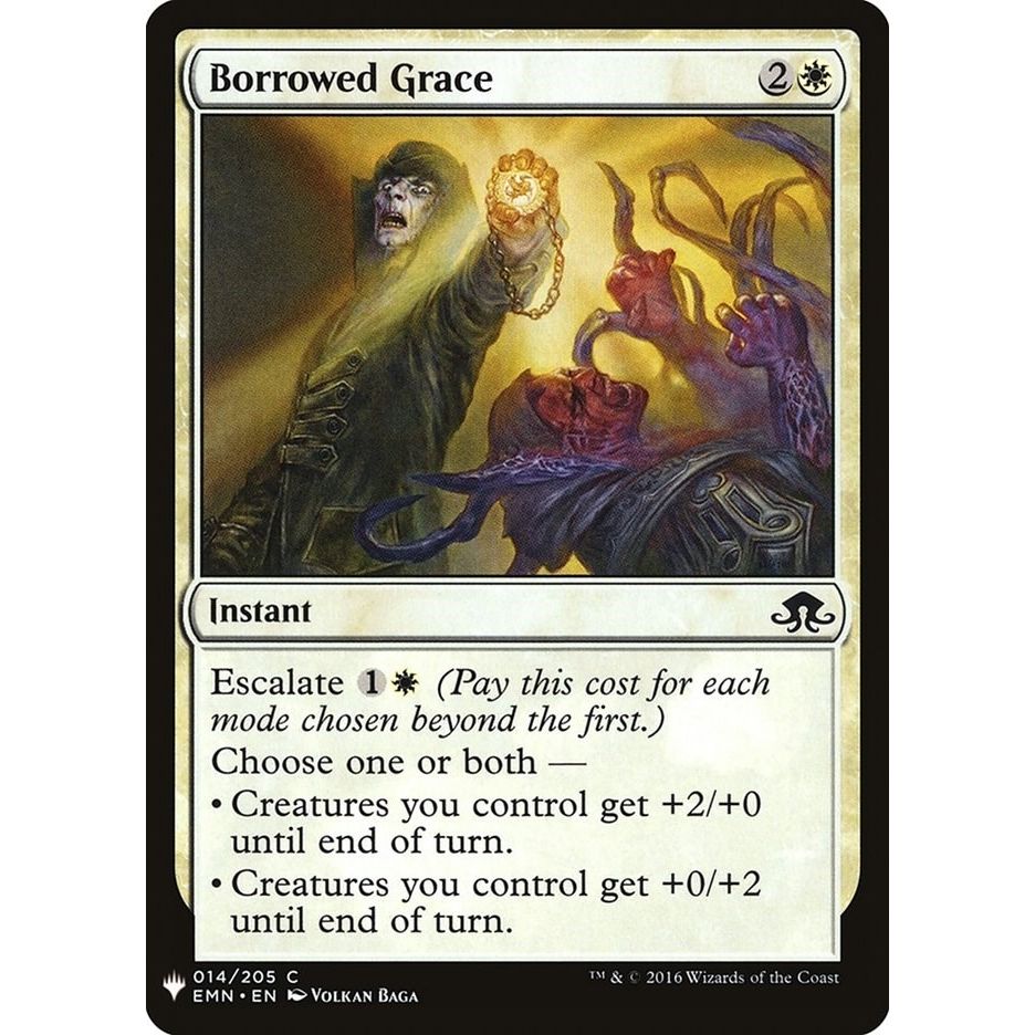 Image for Borrowed Grace (14) (LIST) - Magic: The Gathering