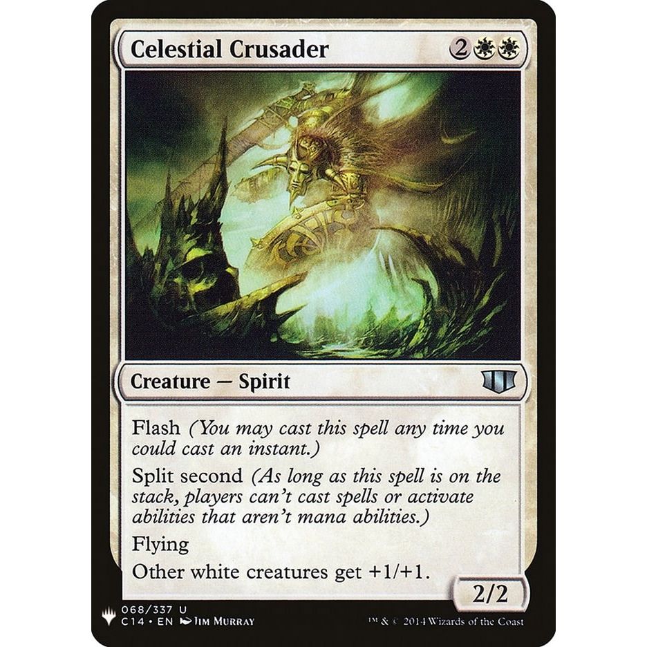 Image for Celestial Crusader (68) (LIST) - Magic: The Gathering
