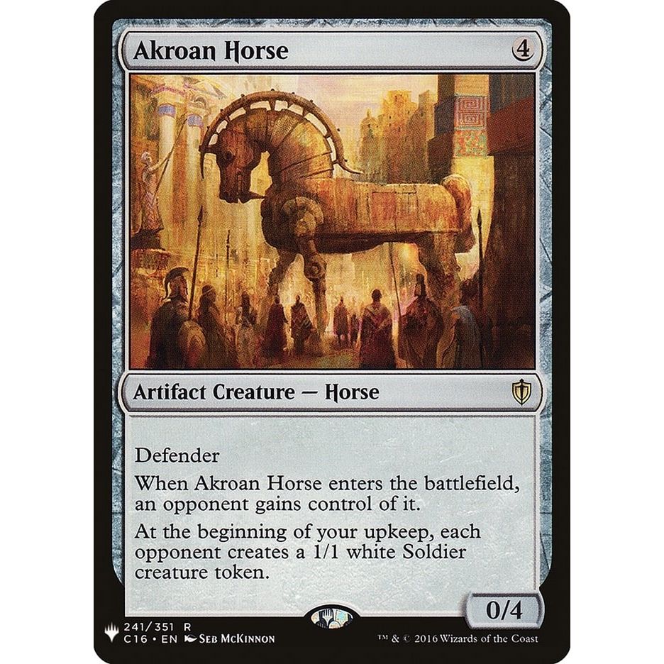 Image for Akroan Horse (241) (LIST) - Magic: The Gathering
