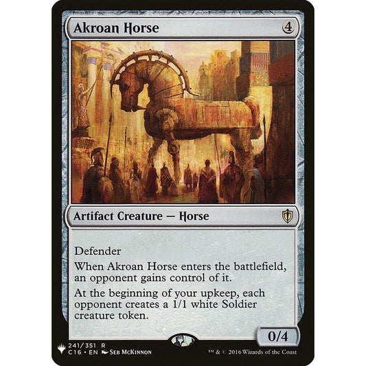 Image for Akroan Horse (241) (LIST) - Magic: The Gathering