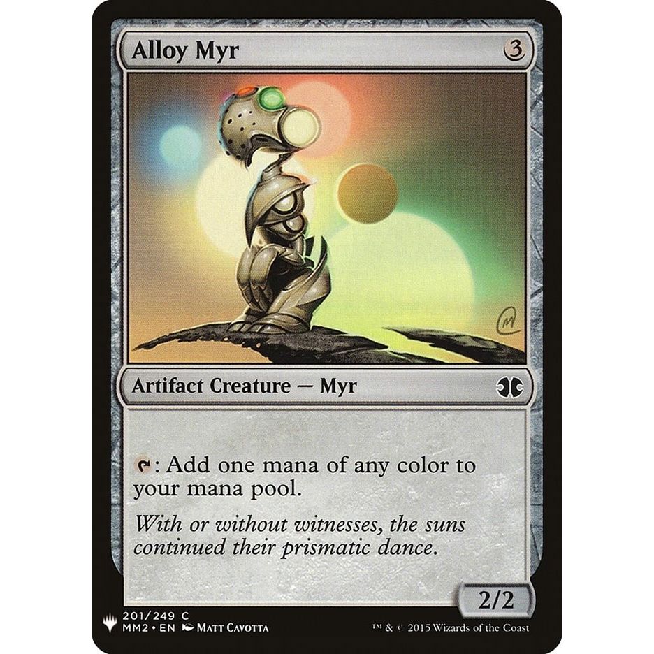 Image for Alloy Myr (201) (LIST) - Magic: The Gathering