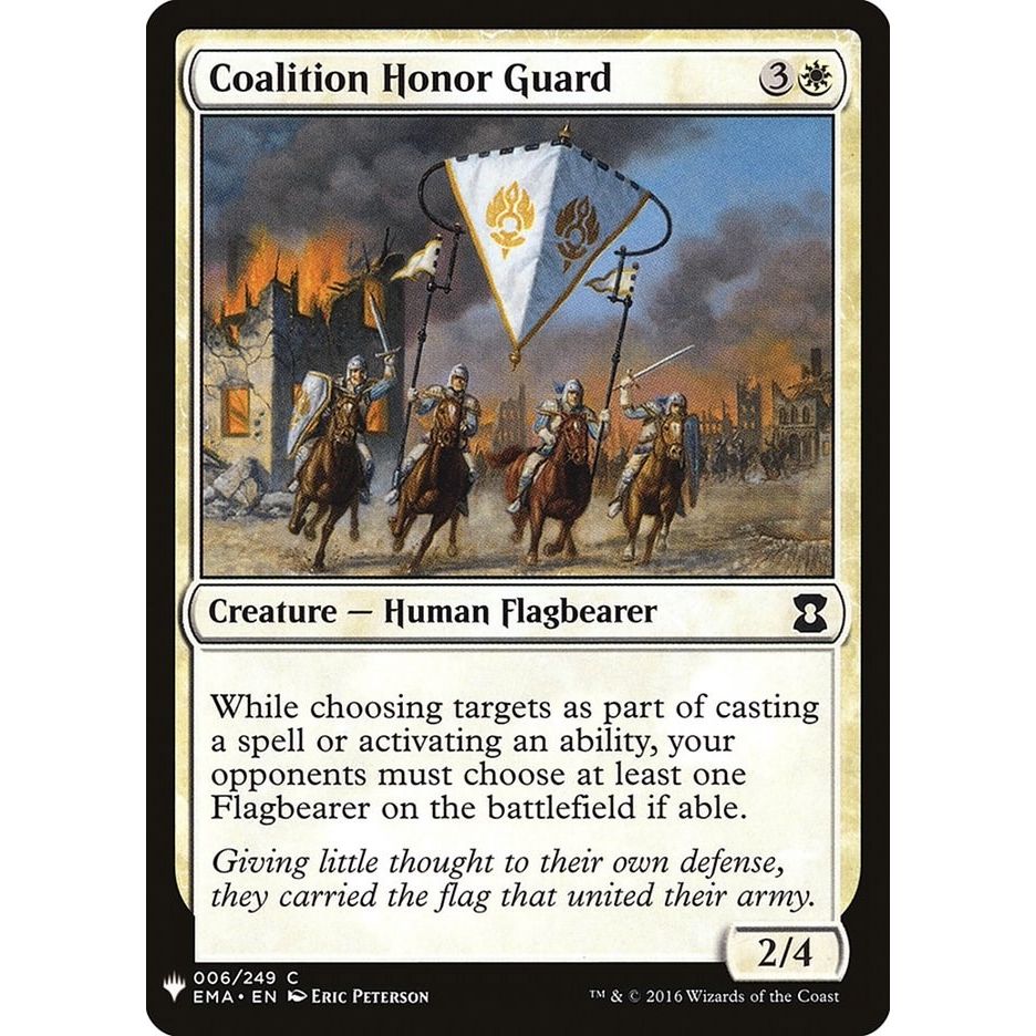 Image for Coalition Honor Guard (6) (LIST) - Magic: The Gathering