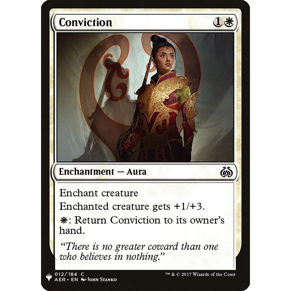 Image for Conviction (12) (LIST) - Magic: The Gathering
